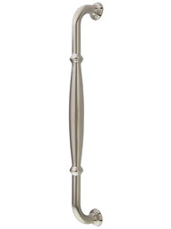 Tiffany Appliance Pull - 12 inch Center-to-Center in Polished Nickel.